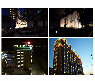 五大连池市碧园新城夜景设计施工